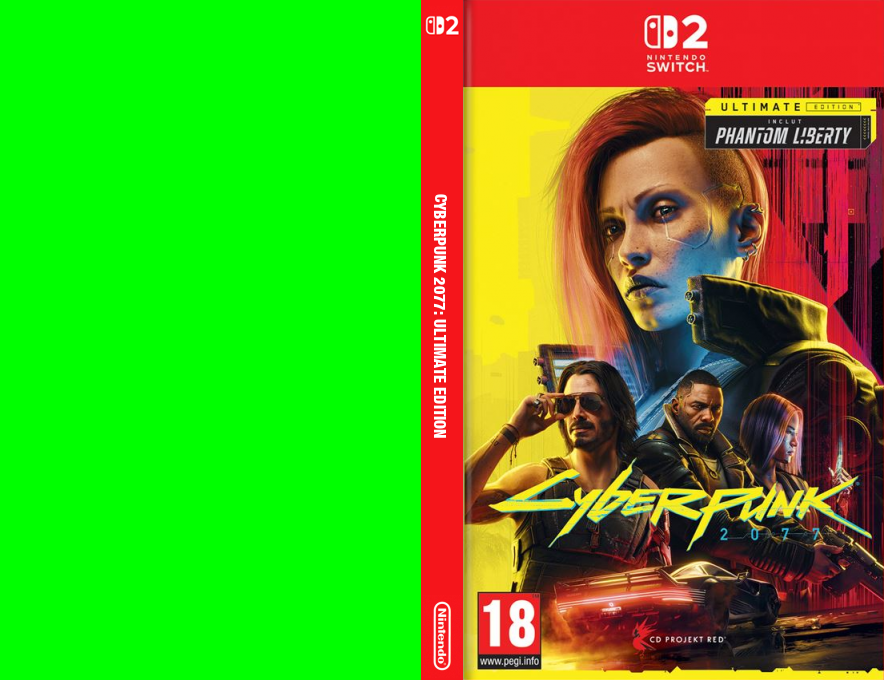 Cyberpunk 2077 - Ultimate Edition — box-texture (EU)