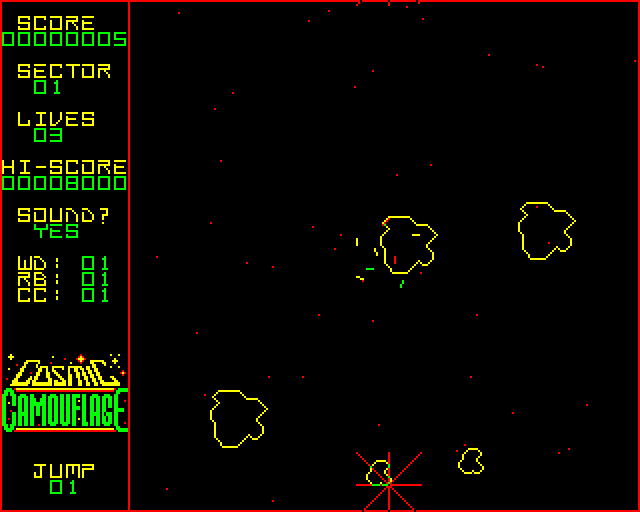Cosmic Camouflage — ss (WOR)
