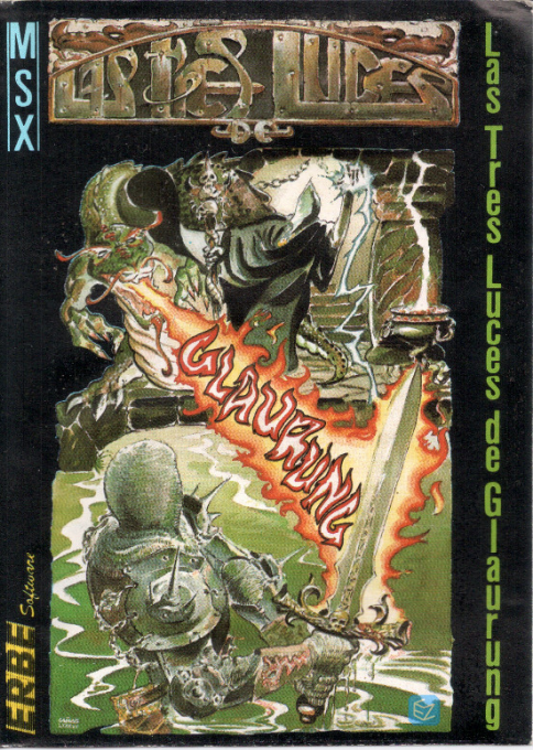 Tres Luces De Glaurung, Las box art