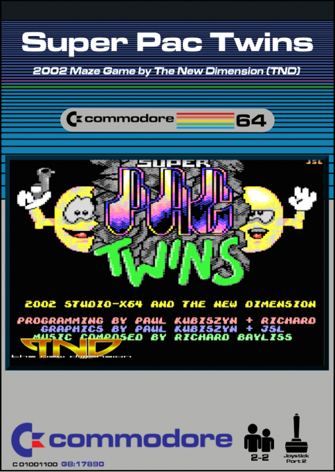 Super Pac Twins box art