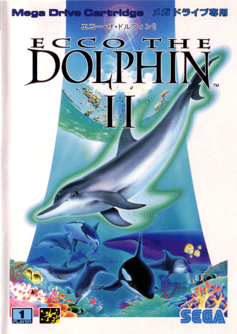 Ecco - The Tides of Time — box-2D (JP)