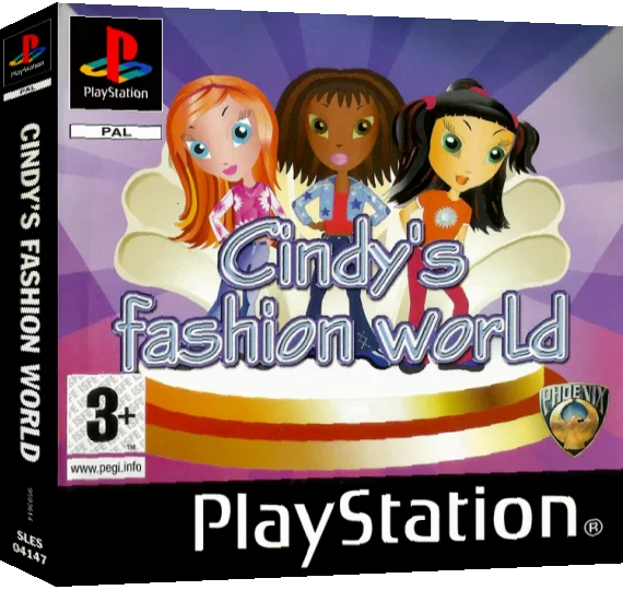 Cindy's Fashion World — box-3D (EU)
