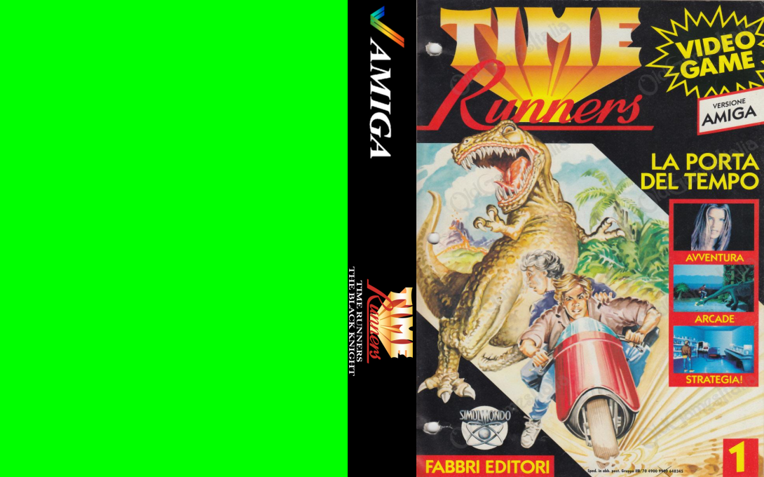 Time Runners 1 - Gateways in Time — box-texture (IT)