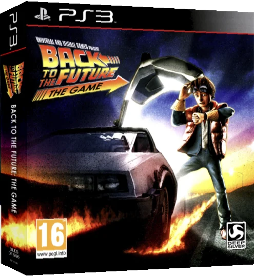 Back to the Future - The Game — box-3D (EU)