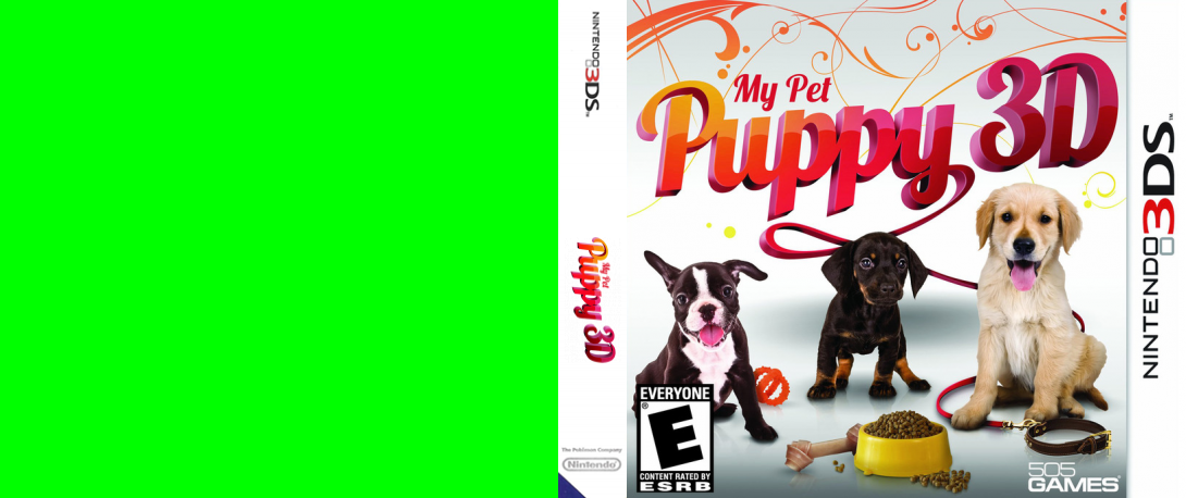 My Pet Puppy 3D — box-texture (US)