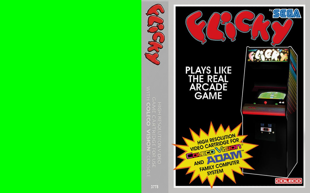 Flicky — box-texture (US)