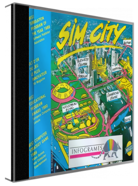 SimCity — box-3D (EU)