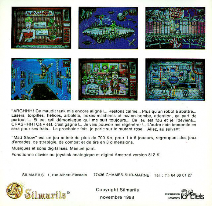 Mad Show — box-2D-back (EU)