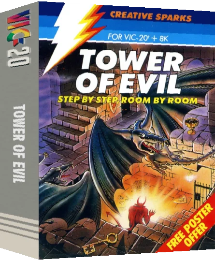 Tower of Evil — box-3D (EU)