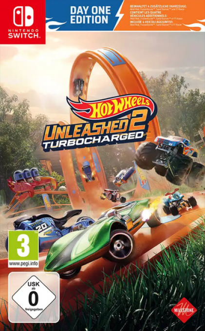 Hot Wheels Unleashed 2 — box-2D (DE)