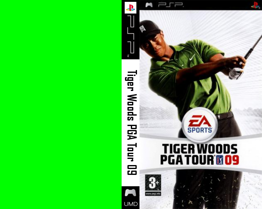 Tiger Woods PGA Tour 09 — box-texture (EU)