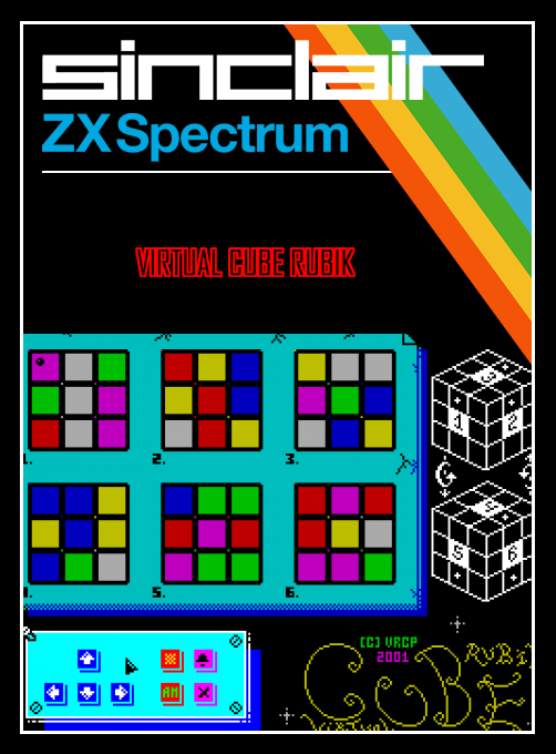 Virtual Cube Rubik box art