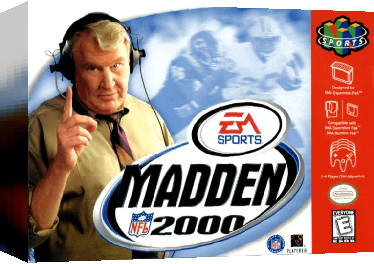 Madden NFL 2000 — box-3D (US)