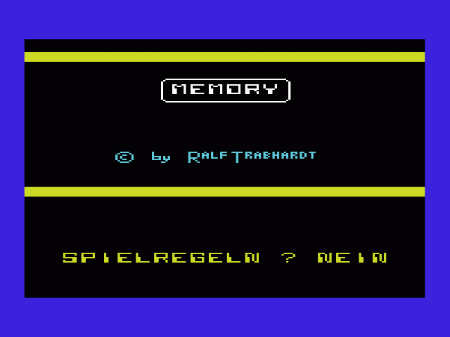 Traffic Memory — sstitle (WOR)