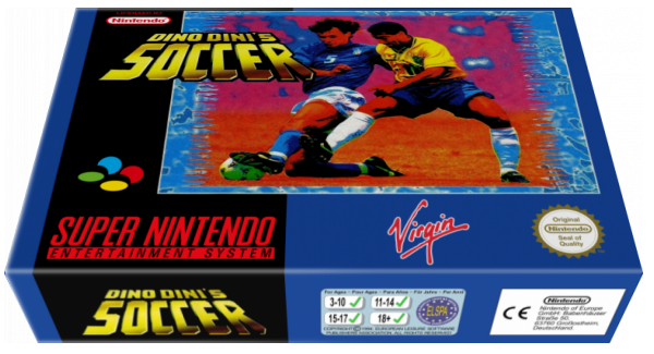 Dino Dini's Soccer — box-3D (EU)