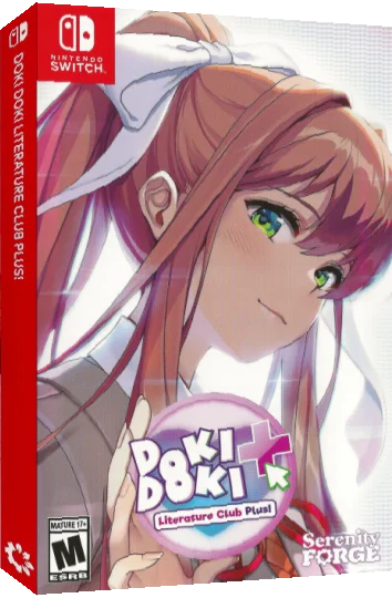 Doki Doki Literature Club Plus! — box-3D (US)