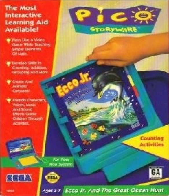 Ecco Jr. and the Great Ocean Treasure Hunt! box art