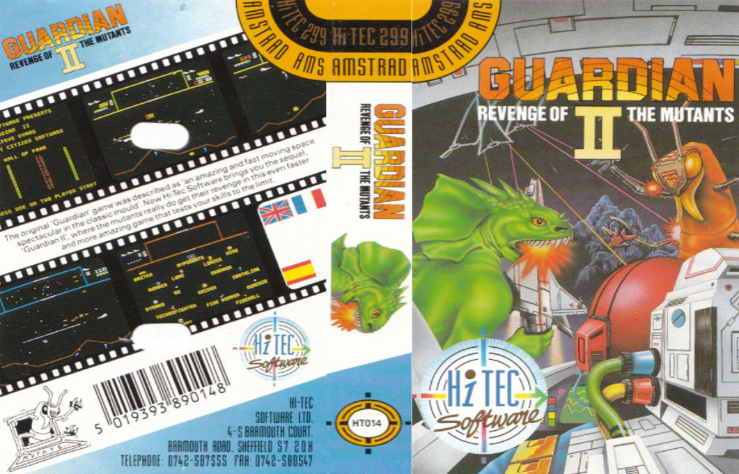 Guardian 2 - Revenge Of The Mutants — box-texture (EU)
