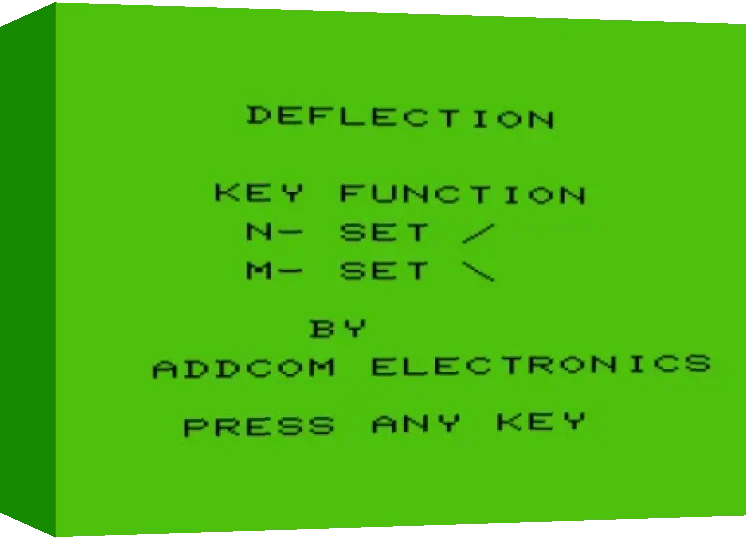 Deflection — box-3D (WOR)