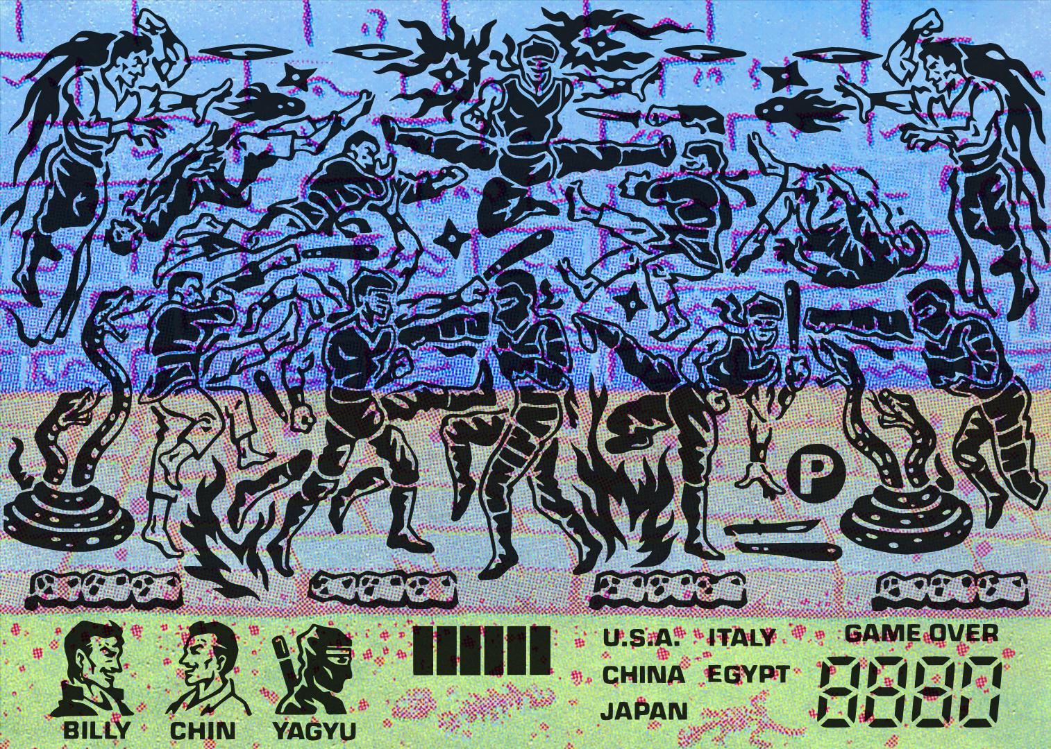 Double Dragon 3 - The Rosetta Stone — sstitle (WOR)