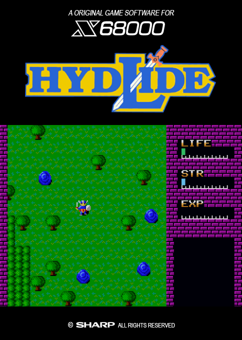 Hydlide box art