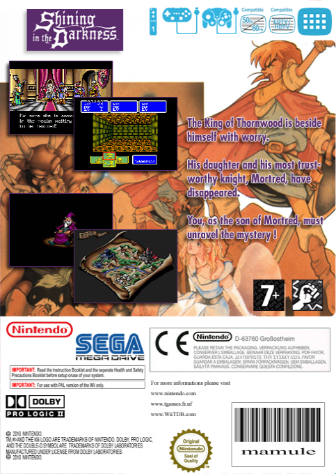 Shining In The Darkness — box-2D-back (EU)