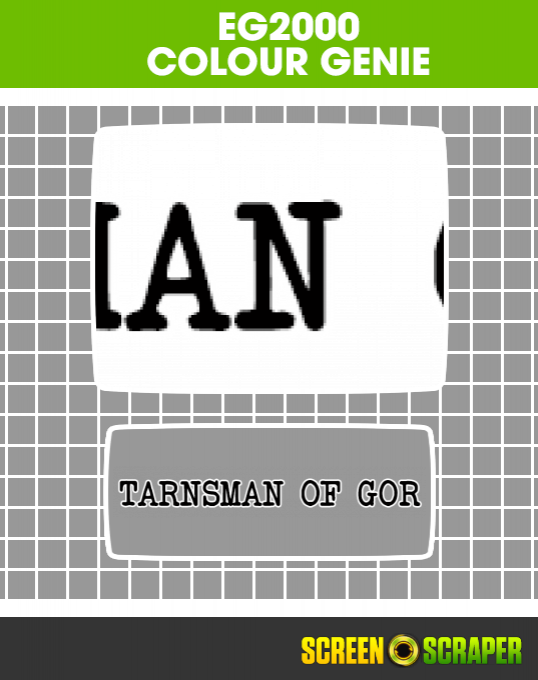 Tarnsman Of Gor box art
