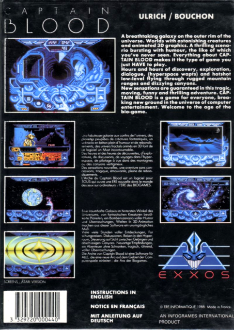 Captain Blood — box-2D-back (EU)