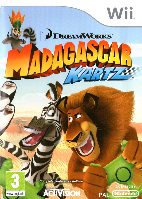 DreamWorks Madagascar Kartz — box-2D (SP)