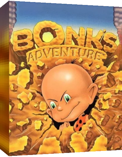 Bonk's Adventure — box-3D (US)