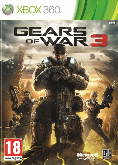 Gears of War 3 — box-2D (EU)