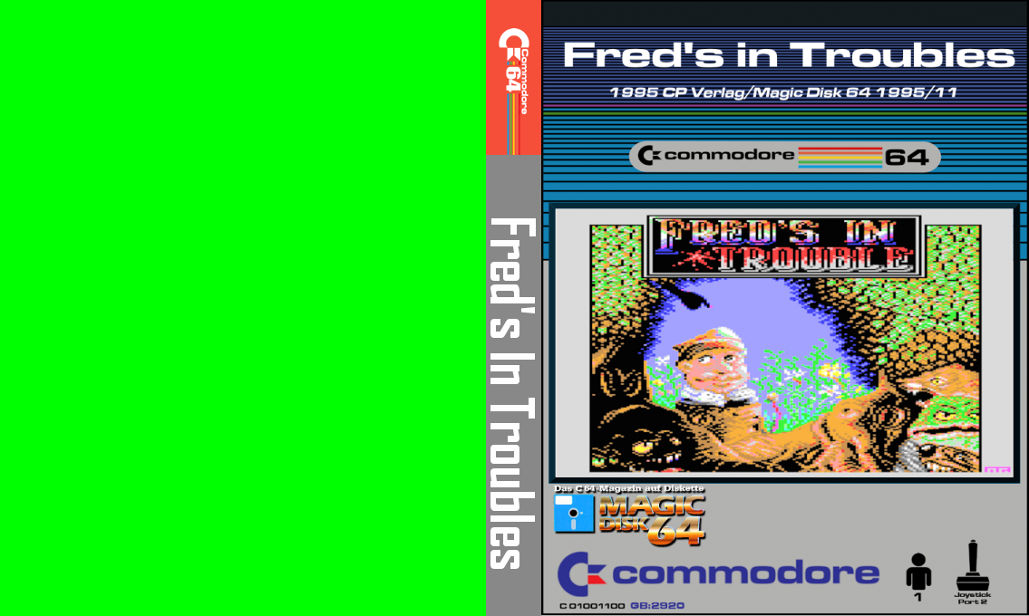 Fred's in Trouble — box-texture (CUS)