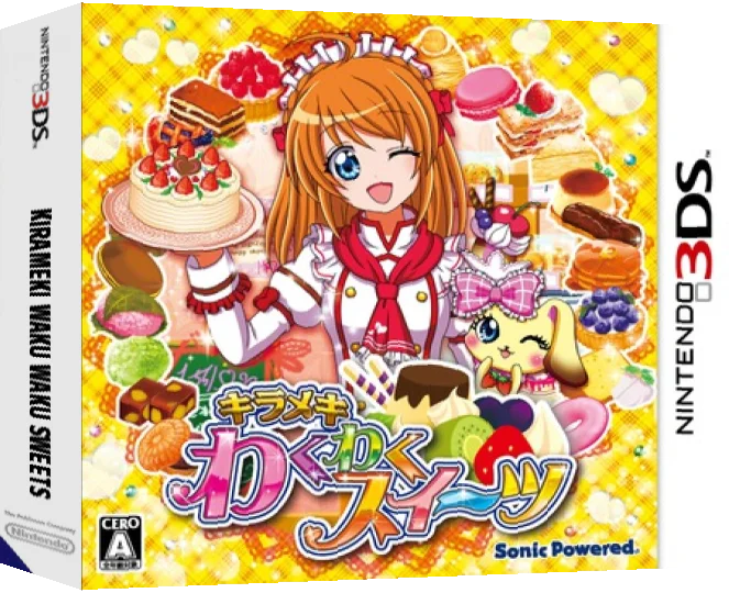 Kirameki Waku Waku Sweets — box-3D (JP)