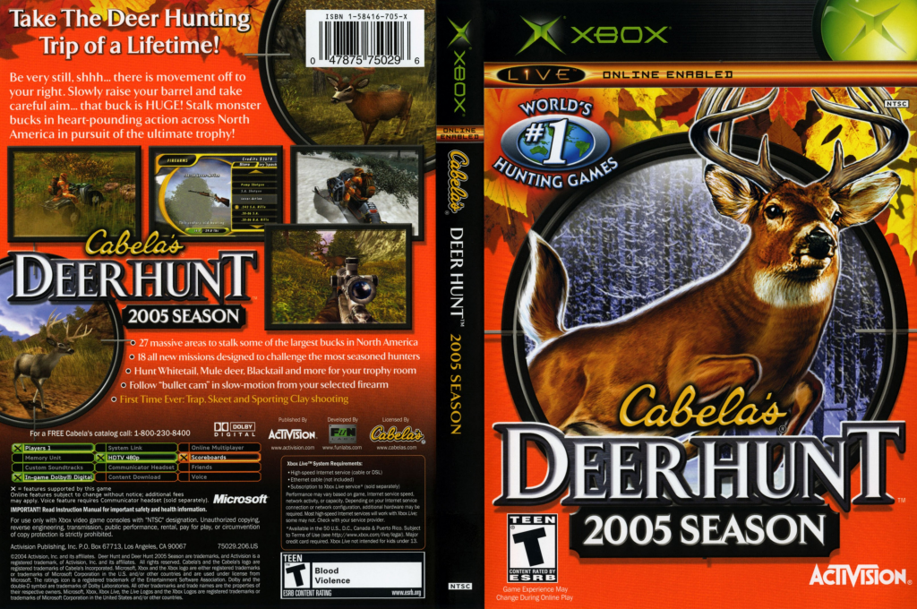 Cabela's Deer Hunt - 2005 Season — box-texture (US)