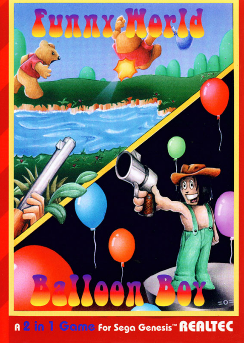 Funny World And Balloon Boy box art