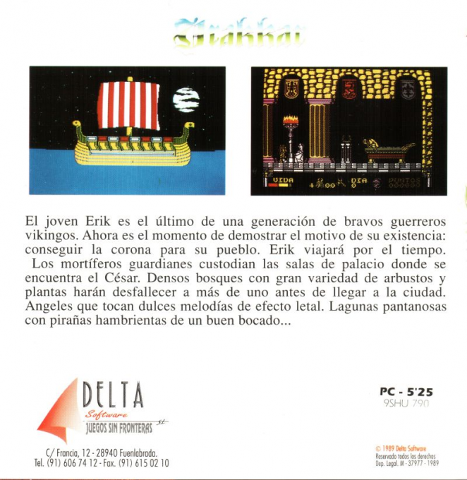 Drakkar — box-2D-back (SP)