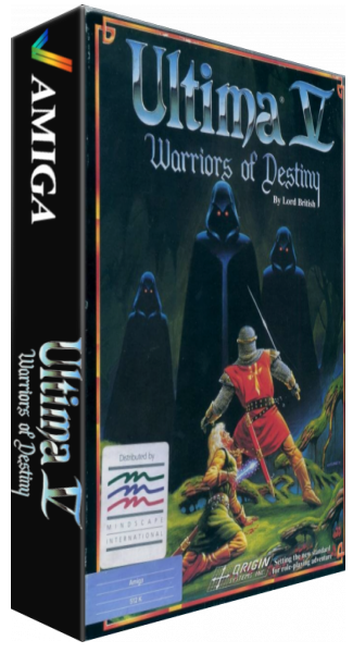 Ultima V - Warriors of Destiny — box-3D (EU)