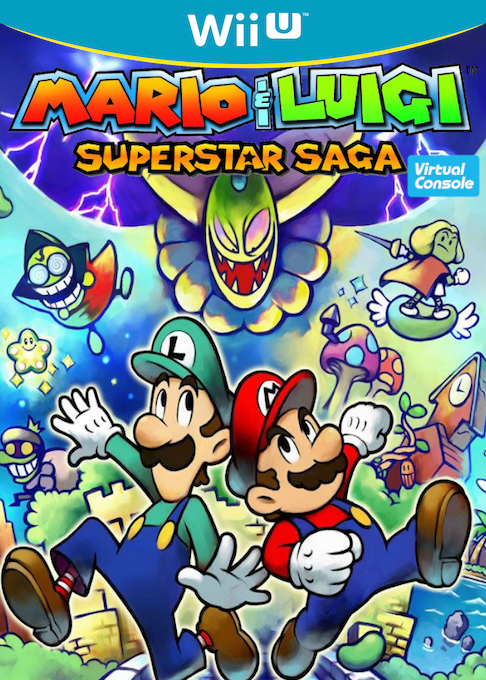 Mario & Luigi - Superstar Saga box art