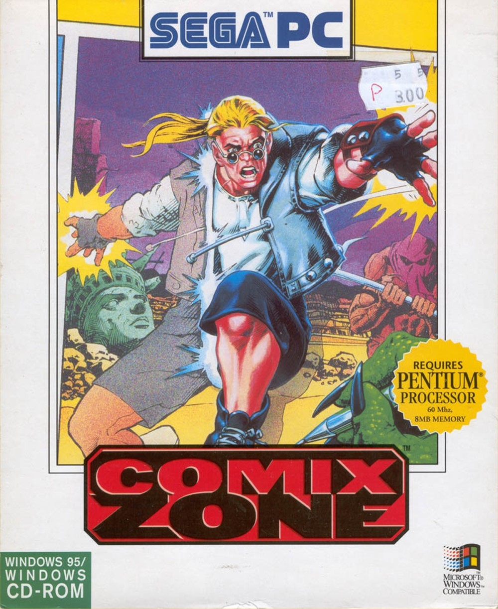 Comix Zone box art