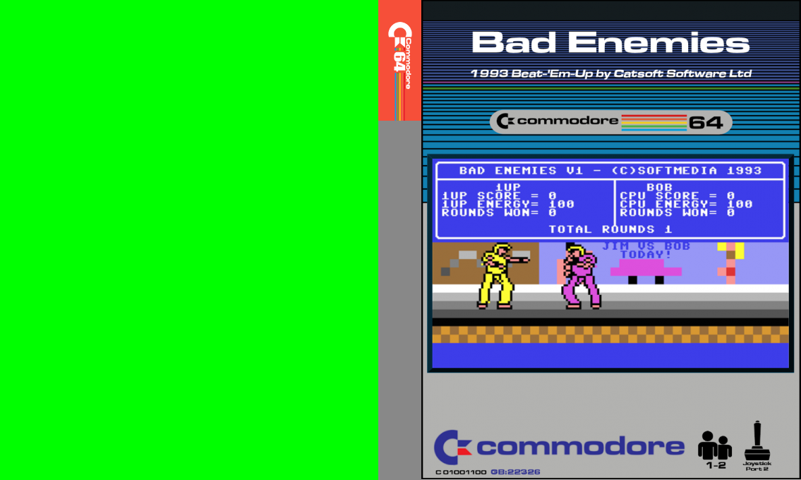 Bad Enemies — box-texture (CUS)