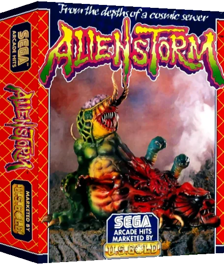 Alien Storm — box-3D (EU)