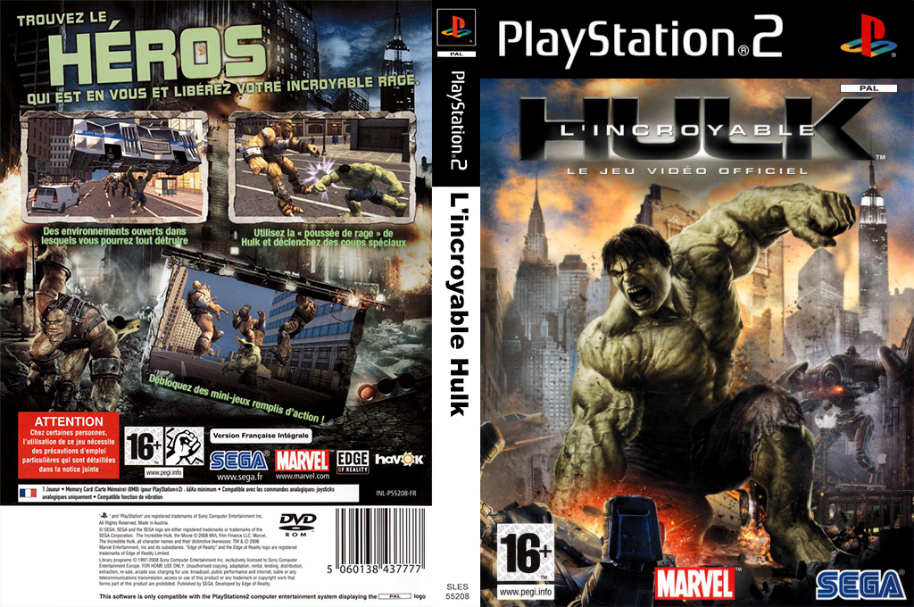 Incredible Hulk, The — box-texture (FR)