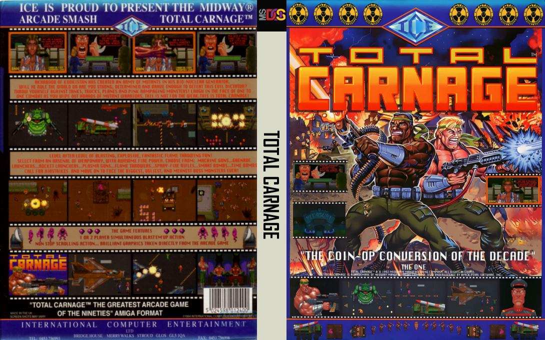 Total Carnage — box-texture (US)