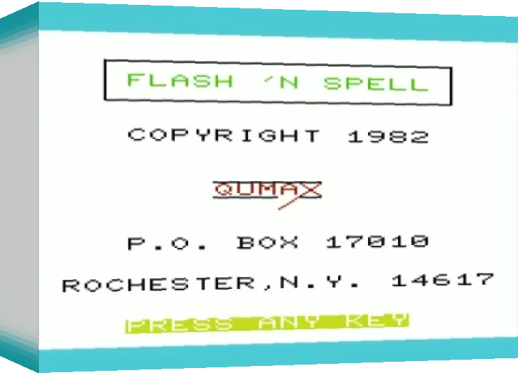 Flash 'n Spell — box-3D (WOR)