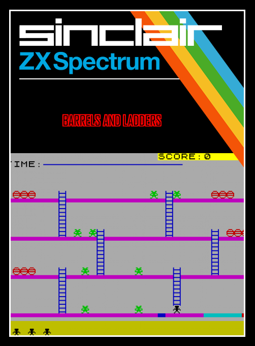 Barrels and Ladders box art