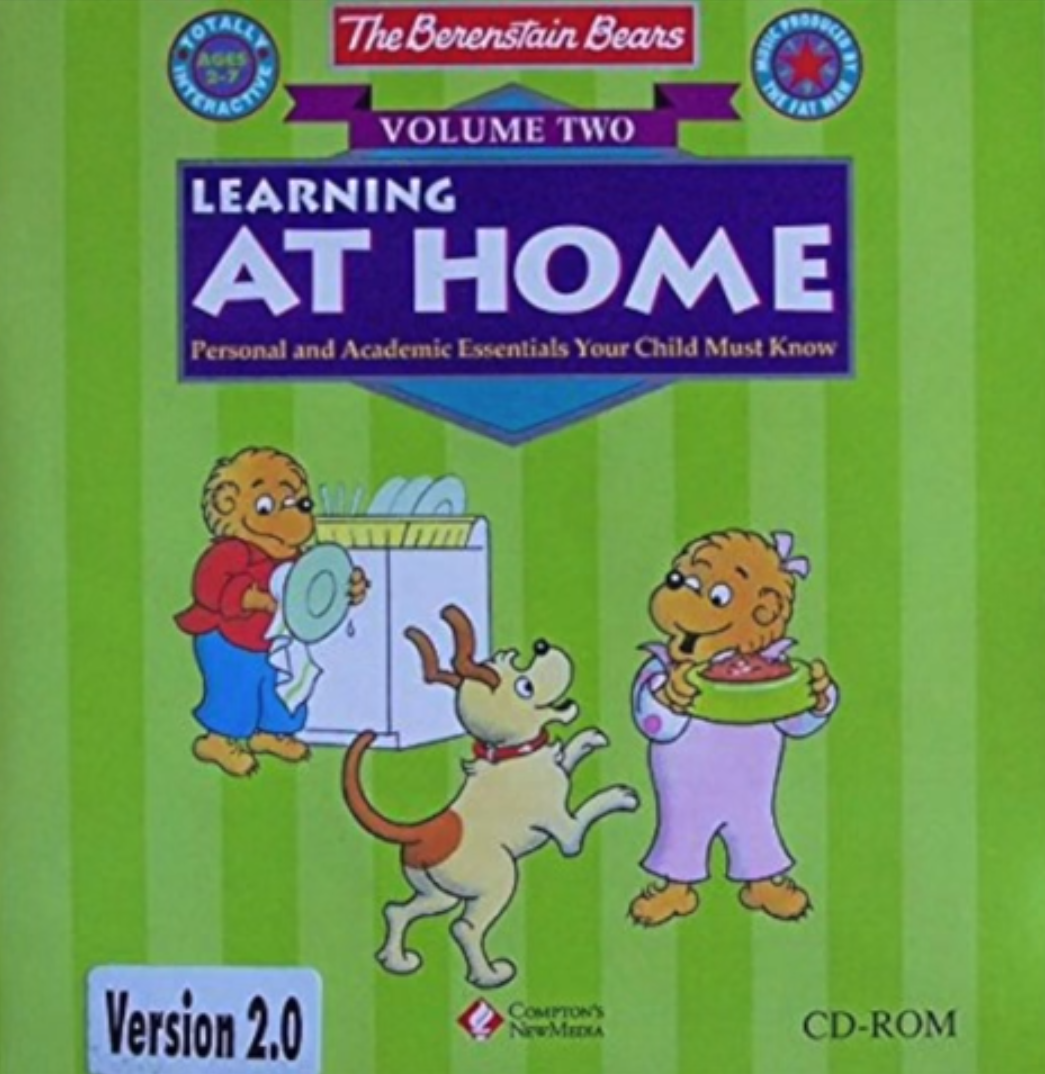 The Berenstain Bears: Learning At Home, Volume Two box art