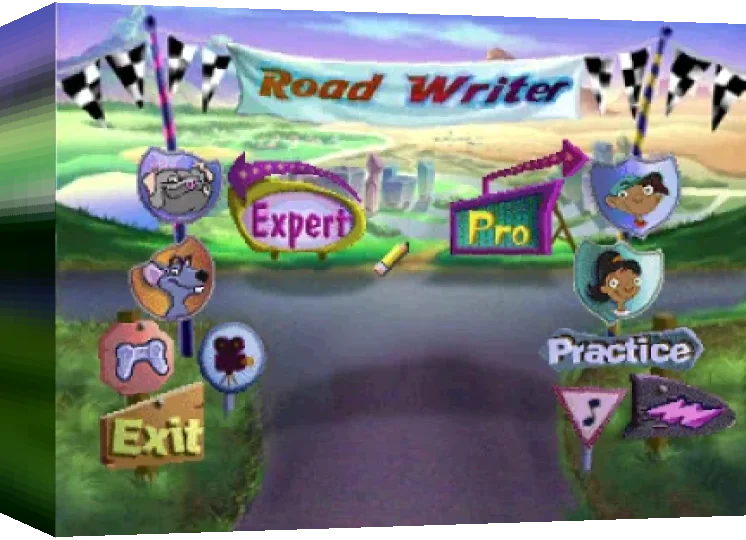 ZZZ(notgame):Lightspan - Road Writer 1 — box-3D (US)