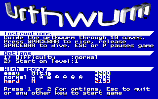 Urthwurm box art