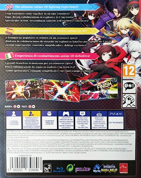 BlazBlue - Cross Tag Battle — box-2D-back (EU)