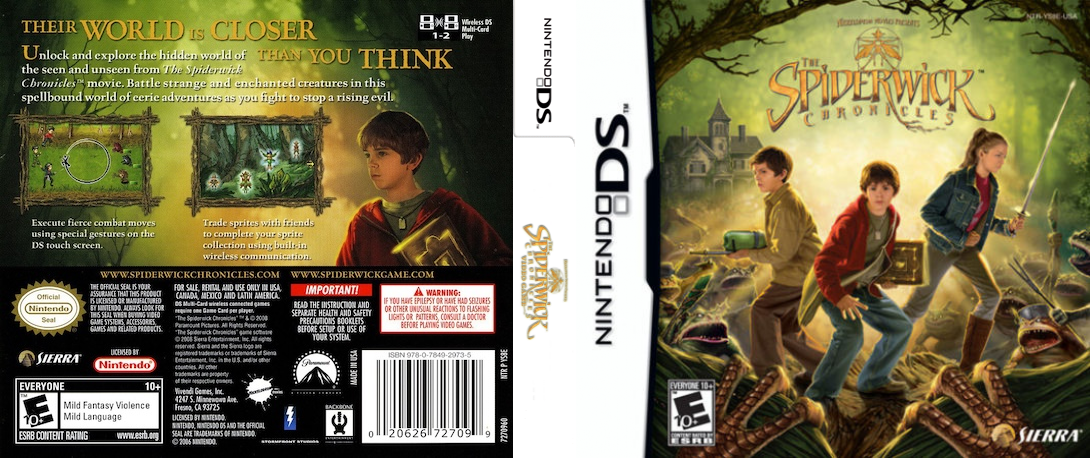 Spiderwick Chronicles, The — box-texture (US)